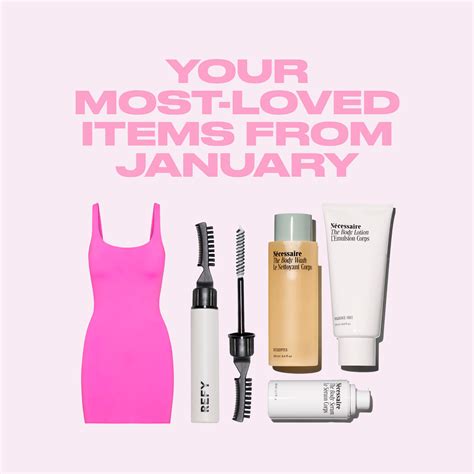 Monthly Bestsellers Your Most Loved Items From January