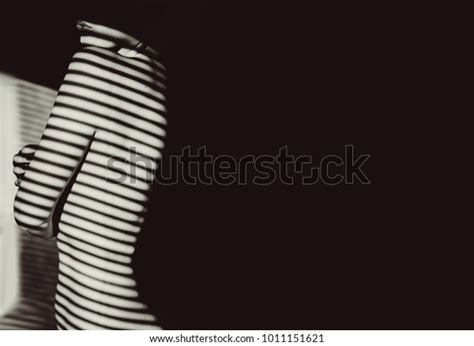 セクシーな体のヌード女性。裸の官能的な美女。アーティスティックな白黒の写真とコピー用スペース。裸体とエロティックのコンセプト写真素材1011151621 Shutterstock