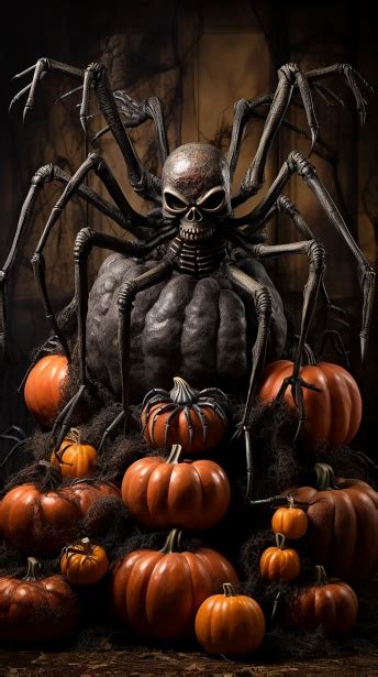 Spooky Halloween Spider Free Stock Photo Public Domain Pictures