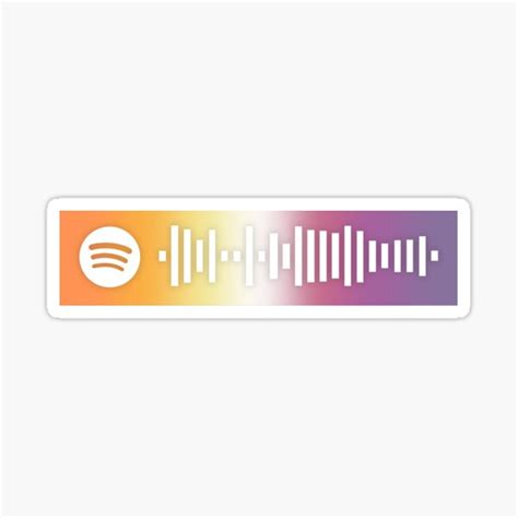 Girls Girl In Red Spotify Code New Nonbinary Lesbian Flag Sticker For Sale By Saltedstars