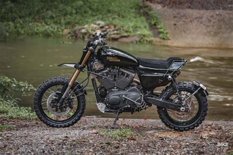 Purpose Built Moto Turns The Sportster Into A Dual Sport Bike Exif