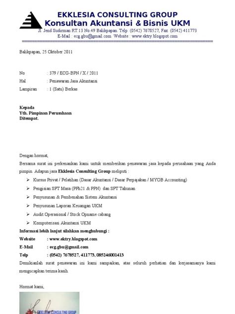 Pdf contoh surat penawaran jasa. Contoh Surat Penawaran Kerjasama Jasa Laundry - Nusagates