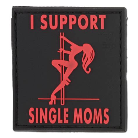 3d Patch I Support Single Moms Blackmedic 3d Patch I Support Single