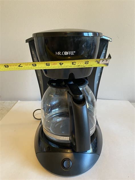 Mr Coffee Simple Brew 12 Cup Black Switch Coffee Maker With Carafe