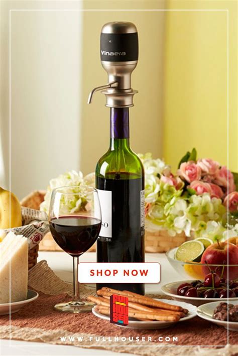 Gifts for kitchen gadget lovers. Vinaera Electronic Wine Aerator - Cool Kitchen Gadgets for ...