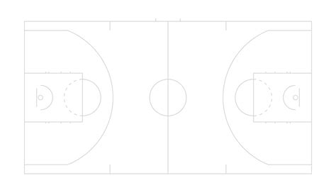 Nba Basketball Court Dimensions Diagram Basketball Reference