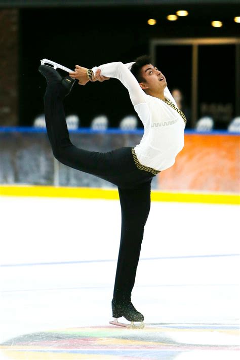He is the first skater from the philippines to compete at the olympic winter games (in 2014) and the first to perform a triple axel in competition. Michael Martinez finishes 8th in Nebelhorn Trophy