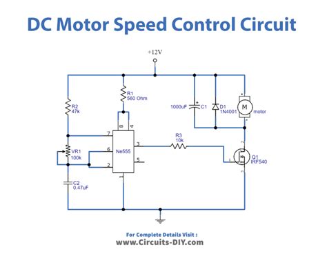Dc Motor Speed Control Using Ic 555