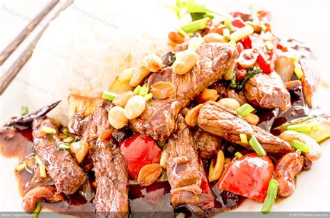 In this version, vega fowler mixes laura's lean beef with white. Kung Pao Beef Recipe | RecipeLand.com