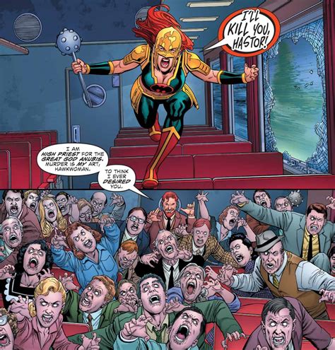 Dc Comics And Hawkman 29 Spoilers And Review An End Is Here But A Future