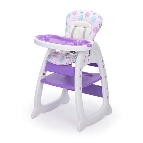 W Toys 3 In 1 High Chairs For Babies Toddlers Convertible Infant