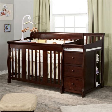 Cribs to toddler beds | apartment therapy. 4 in 1 Side Convertible Crib Changer Nursery Furniture ...