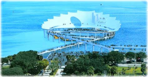 Walking tour of the new pier in st. The Lens - The New St Petersburg Pier & Saturday Morning ...