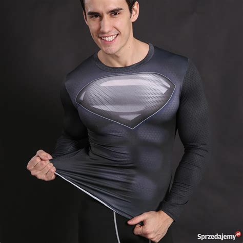Koszulka Termoaktywna Rashguard Dc Superman Na Si Ownie R L Jaworzno Sprzedajemy Pl