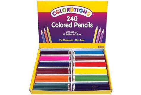 Colorations® Sustainable Regular Colored Pencils Set Of 240 Colored