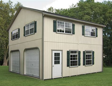 2 Story 2 Car Garages The Barn Raiser