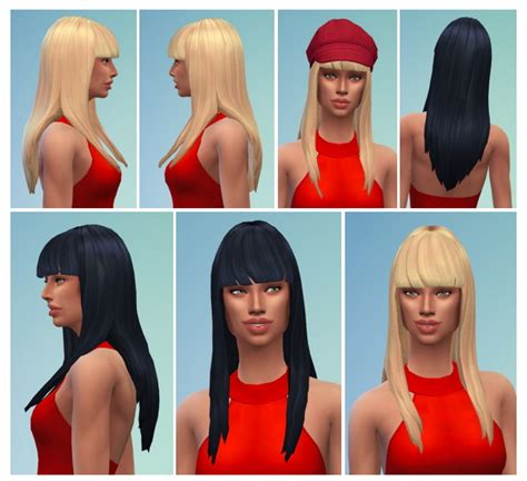 Open Hair With Bangs At Birksches Sims Blog Sims 4 Updates