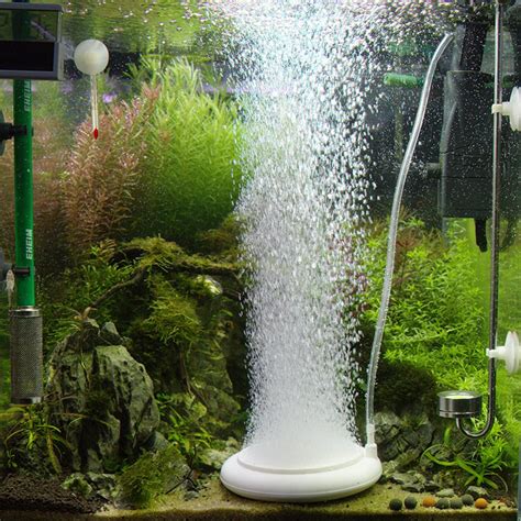 Hygger Aquarium Air Stone Fish Tank Bubbler Nano Furnace Flue Air