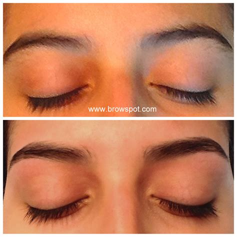 Eyebrow Threading Before And After Eyebrow Threading Gilma Galindo 1
