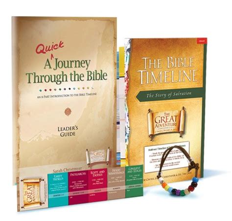 A Quick Journey Through The Bible Leaders Pack Great Adventure
