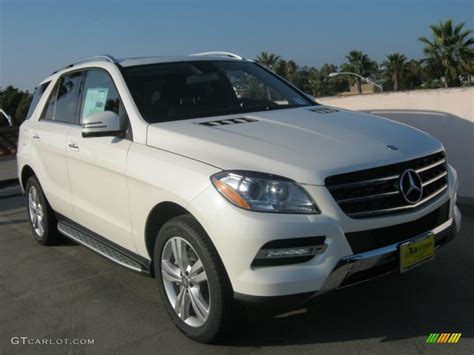 Available in its factory color code #735 astral silver metallic with a black. 2013 Diamond White Metallic Mercedes-Benz ML 350 4Matic #71383646 | GTCarLot.com - Car Color ...