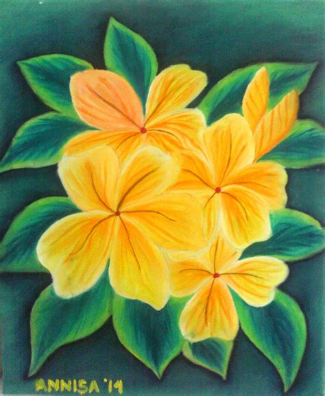 Sketsa Lukisan Bunga Bangkai Kamboja Sketsa Terkeren