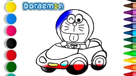 Cara Gambar 2 Dimensi Doraemon