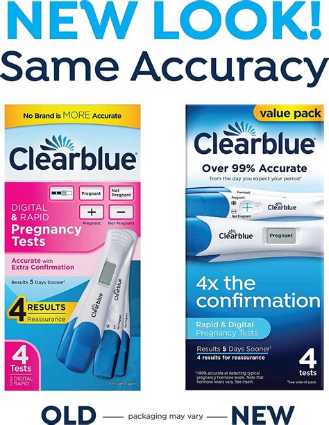 Clearblue Clearblue Pregnancy Test Combo Pack 4ct 2 Digital With