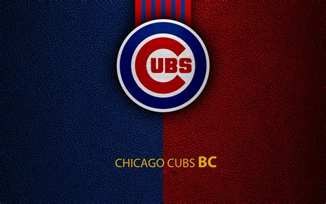 Download Logo Baseball Mlb Chicago Cubs Sports 4k Ultra Hd Wallpaper