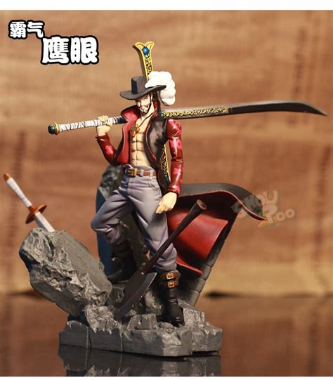 Anime One Piece Luffy And Dracule Mihawk Action Figure