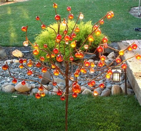 Artists like famous artists mailbox art world garden art buy art sculptures copper bird. Ball Tree/ Bottle Tree/ Metal garden art/ by ...