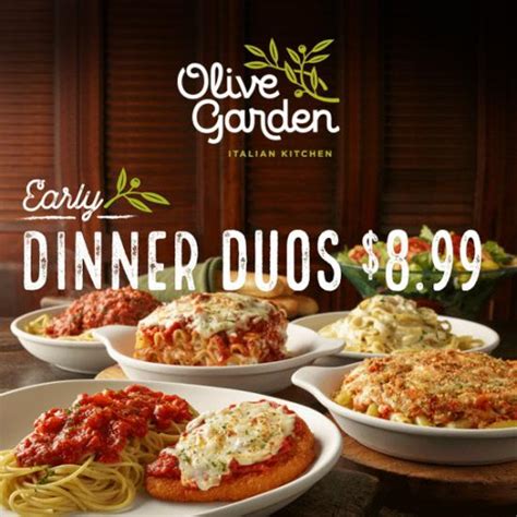 Olive Garden Early Dinner Online Menu Of Olive Garden Italian