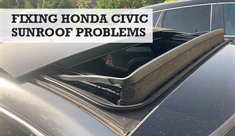 Honda Civic Sunroof Won’t Close (or Open): How to Fix / Reset
