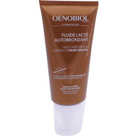 Oenobiol Fluide Lacte Autobronzant 100 Ml Visage Et Corps