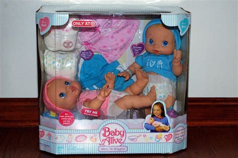 New 2006 Baby Alive Wets N Wiggles Twins Boy And Girl Dolls
