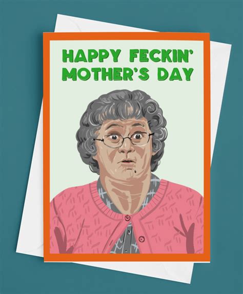 Mrs Brown Mothers Day Card Derry Nice Things