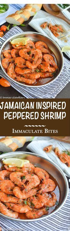 Jamaican Inspired Peppered Shrimp Immaculate Bites Jamaican Recipes