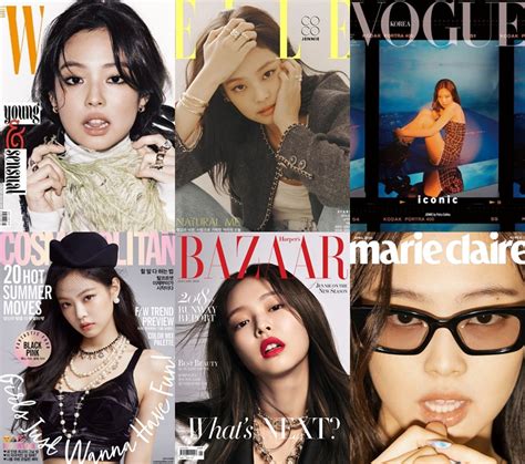 Jennie Blackpink Jadi Artis Korea Pertama Yang Hiasi 6 Cover Majalah