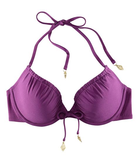 Lyst Handm Bikini Top In Purple