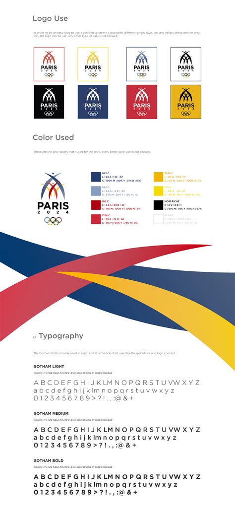 The olympic and paralympic games committee has revealed the paris 2024 identity, with an emblem that combines the national personified symbol of the design also represents two other olympic icons: Paris 2024 Olympic Games on Behance