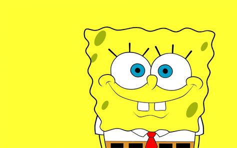 Cartoons Spongebob Yellow Tooth Face Rectangle Wallpaper Anime