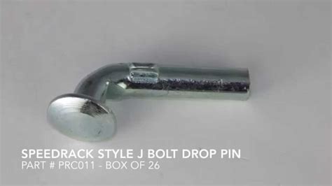Speedrack Style J Bolt Drop Pin Pallet Shelving Shelf Clips Com Youtube