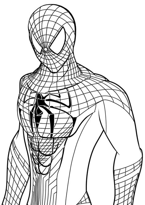 Kolorowanka Spider Man Malowanka Nr 31