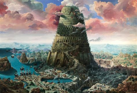 The Tower Of Babel Big Artfinder