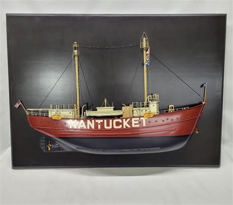 Half Model Of The Lightship Nantucket Lannan Gallery