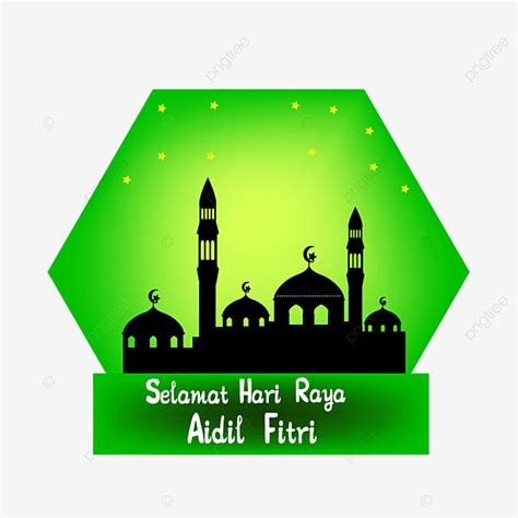 Banner Idul Fitri Vector Hd Png Images Happy Aidil Fitri Islamic