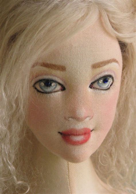 Ooak Angel 22 Nwt Lady Art Doll All Cloth Removable Wig Bjd Size Gayle Wray Ebay Art Dolls