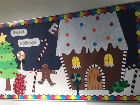 Sweet Holidays School Bulletin Boards Christmas Winter Crafts