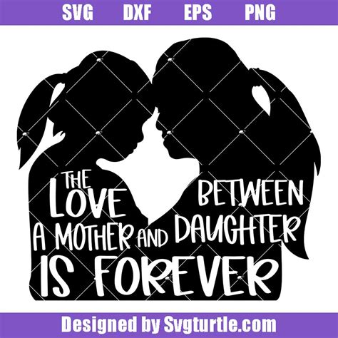 Art And Collectibles Drawing And Illustration Mom And Daughter Svg Cricut Svg Silhouette Svg The