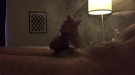 Otter Richard Rixxx Smokin And Stroking His Hard Cock With Hot Cumshot Pnp